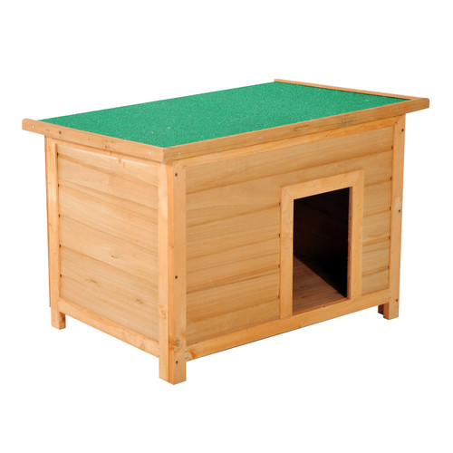 82cm Wooden Dog Kennel House Garden Shelter Backyard Waterproof Pet Supplies
