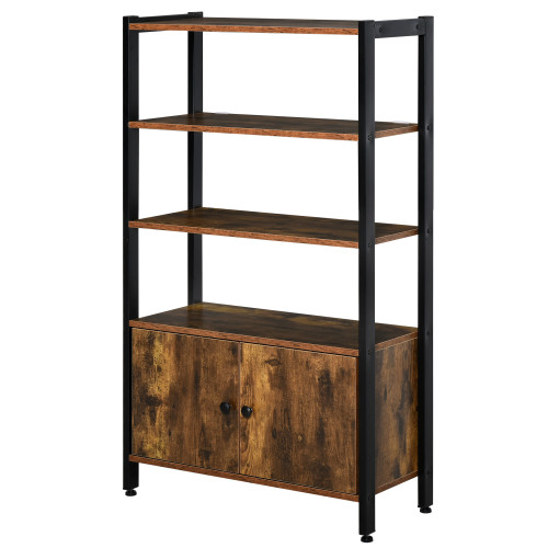 Multifunctional Bookshelf Storage Cabinet Bookcase  Shelves & Cupboard
