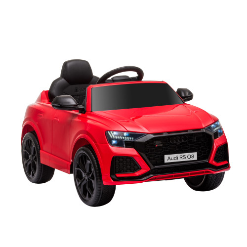 Audi RS Q8 6V Kids Electric Ride On Car Toy w/ Remote Control Red HOMCOM