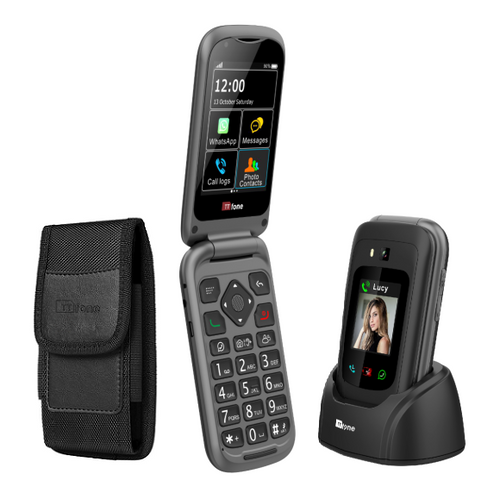 TTfone TT970 4G Whatsapp Touchscreen Senior Big Button Flip Mobile Phone