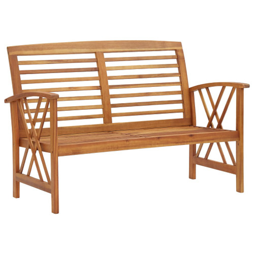 Garden Bench 119 cm Solid Acacia Wood