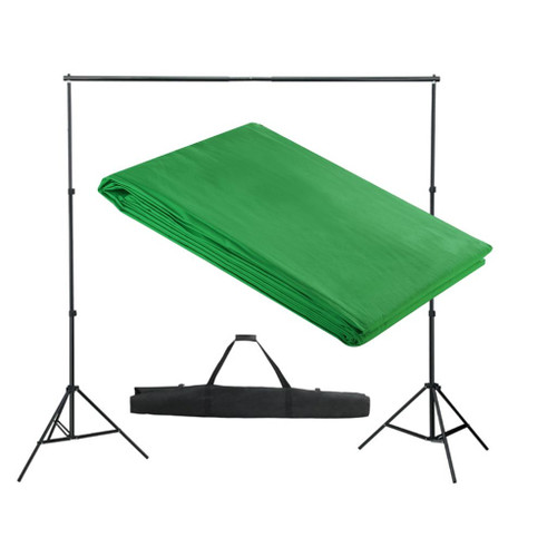 Backdrop Support System 300 x 300 cm to 500 x 300 cm Green, Black, White