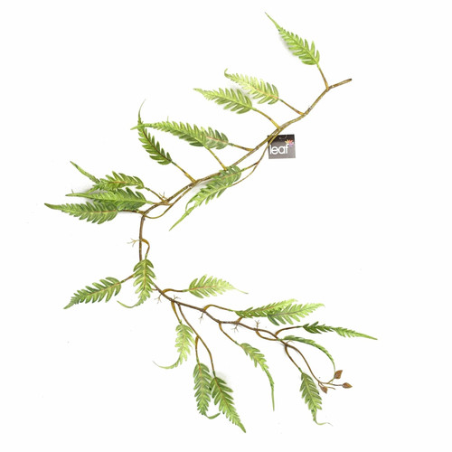 125cm Artificial Trailing Hanging Fern Foliage Plant Realistic