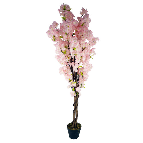 150cm Artificial Pink Blossom Tree