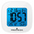Precision Radio Controlled LCD Alarm Clock in White AP058