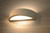 Wall Lamp Ceramic ATENA Simple Classic Design Paintable LED27