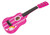 Lelin Wooden Pink Stripe Striped Pink Princess Guitar Children Girls Instrument
