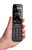 TTfone TT300 Star RED Flip Folding Big Button Senior SOS Emergency Button Mobile Phone with Vodafone PAYG Sim Card