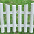 White Lawn Divider 17 pcs / 10 m