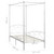 Canopy Bed Frame Metal 90x200 cm to 200x200cm