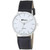 Ravel Gents Classic Strap Watch Black / Silver / White R0129.02.1