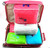 5PC Travel Essential Bag-in-Bag Travel Luggage Organizer Storage Handle Bag Pouch Set Blue