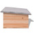 Hedgehog House 45x33x22 cm Wood
