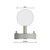 Outdoor Wall Lamp with Motion Detector Stainless Steel