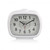 Ravel Mid sized Bedside Quartz Alarm Clock - White RC042.4