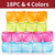 18 Pcs Cold Drink Freezer Chilled Reusable Ice Cubes - Multicoloured