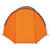Camping Tent 4 Persons Grey and Orange