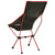 Foldable Camping Chair PVC and Aluminium Black