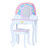 Fantasy Fields Vanity Set Dressing Table with Mirror Storage & Stool for Kids