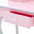 Fantasy Fields Pink Dressing Tables Vanity Table With Mirror & Stool TD-12851A