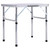 Folding Camping Table White Aluminium