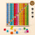 SOKA Wooden 1-12 Times Table 145pc Colourful Board Montessori Math for Kids 3+