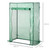 100 x 50 x 150cm Greenhouse Steel Frame PE Cover with Roll-up Door Outdoor