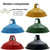 Retro Barn Light Shades Modern Ceiling Pendant Lampshades Metal Various Colors