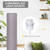 120H cm Wooden Base Floor Lamp W/Linen Fabric-Grey