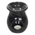 Large Black Crackle Oil Burner