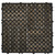 Pack of 27 Interlocking Decking Tiles 30x30cm Outdoor Flooring, 2.5?, Grey