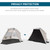 1-2 Man Pop-Up Beach Tent Sun Shade Shelter UV 20+ Protection Floor