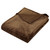 Blanket Cocoa Brown 150x200 cm Polyester
