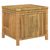 Garden Storage Box 60x52x55cm Bamboo