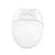PACK OF 2 2in1 White Family Toilet Seat with Built-in Child Seat For Potty Training with Soft-Close Quick Release Hinges