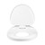 PACK OF 2 2in1 White Family Toilet Seat with Built-in Child Seat For Potty Training with Soft-Close Quick Release Hinges