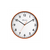 Ravel 30cm White Dial Orange Wall Clock R.WC.30.8