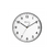 Ravel 30cm White Dial White Wall Clock R.WC.30.4