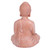  Terracotta Effect 52cm Sitting Garden Buddha