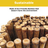 Caramel Brown Bamboo Fence ¾" D x 36" H X 96" L
