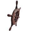 Captains Wheel Wall Plaque 20"