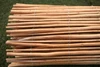 6 ft. H X 8 ft. L Peeled Willow Rolled Panel Fence