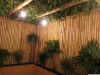 Natural Bamboo Fence ¾" D x 90" H x 96" L