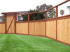 Natural Bamboo Fence 1" D x 72" H x 48" L