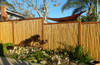 Natural Bamboo Fence - 1" D x 90" H x 48" L