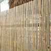 6 ft. H x 16 ft. L Natural Raw Split Bamboo Fencing