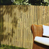 6 ft. H x 16 ft. L Natural Raw Split Bamboo Fencing