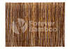 Natural Black Bamboo Fence ¾" D x 72" H x 96" L