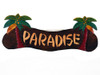 Paradise Palm Tree Sign