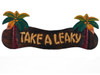 Take a Leaky Palm Tree Sign